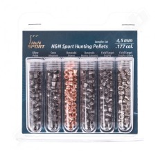 Пробный набор пуль H&N 6er pack Jagddiabolos 4,5mm