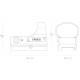 Прицел коллиматорный Hawke Reflex Sight Wide View 3 MOA Weaver