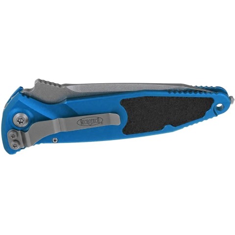 Нож Microtech Socom Elite Auto Tanto Point Stonewash Blue