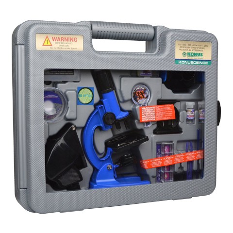 Мікроскоп KONUS KONUSCIENCE (100x-1200x) (в кейсі)