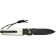 Ніж CJRB Locust Black Blade, AR-RPM9, Black PVD Steel+White G10 Inlay white