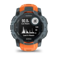 Смарт-годинник Garmin Instinct 3 (50 мм) Solar сутінковий/сонячний