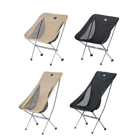 Крісло складане Naturehike Stellaluna L04 CNK2450JJ015, розмір L, алюміній, чорне