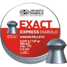 Пули пневматические JSB Diabolo Exact Express 0,51 г 4,52 мм 500 шт/уп
