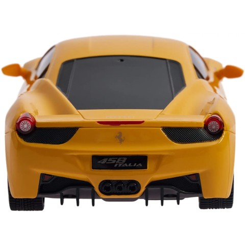 Машинка Rastar Ferrari 458 Italia 1:24 ц:желтый