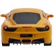 Машинка Rastar Ferrari 458 Italia 1:24 ц:желтый