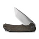 Ніж складаний туристичний Civivi Brazen, (8.8 см) D2 / Micarta зелений