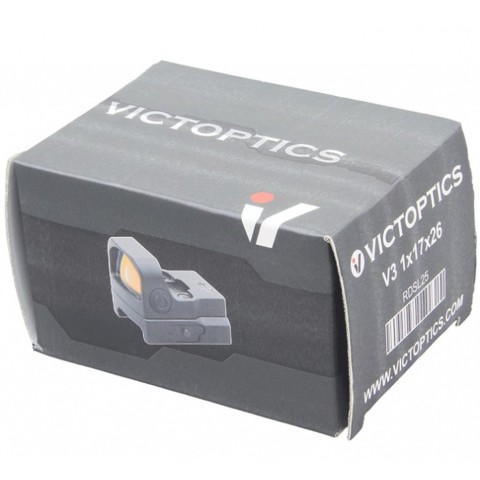 Приціл коліматорний VictOptics V3 1x17x22 3.5MOA MOJ footprint
