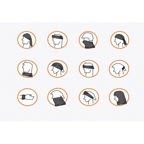 Багатофункціональна пов'язка Cool-feeling Naturehike NH20FS024 snowpeak-blue