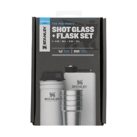Подарунковий набір Stanley Adventure Polar: 2 фляги та 4 рюмки