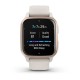 Смарт-годинник Garmin Venu Sq 2 Music Edition айворі з персиково-золотистим безелем