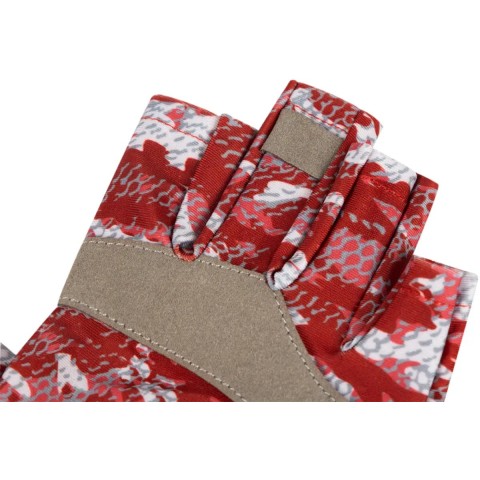Перчатки Favorite Solar Fishing Gloves 5 Cut L/XL red