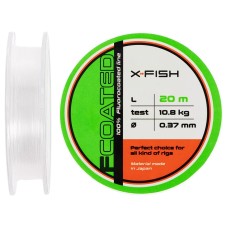 Флюорокарбон X-Fish FCoated 20m 0.37mm 10.8kg
