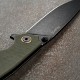 Ніж складаний туристичний Ruike P801-G, (8.6 см) 14C28N / G10 оливковий
