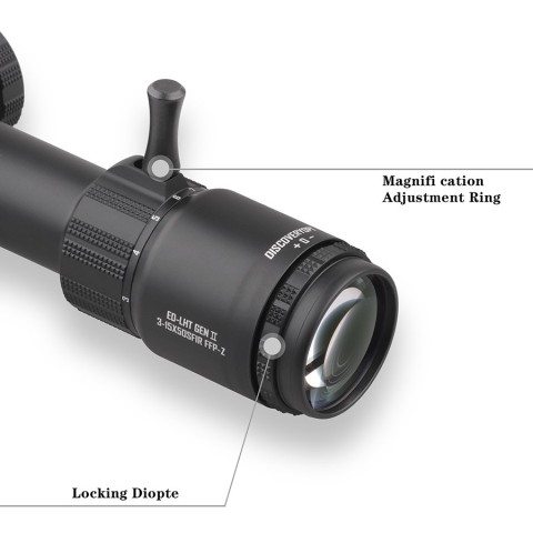 Discovery Optics ED-LHT GENII 3-15X50SFIR FFP-Z