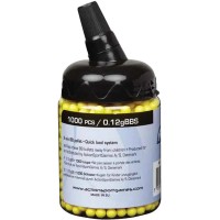 Страйкбольные шарики ASG Standard , 0.12g, 1000 pcs. yellow