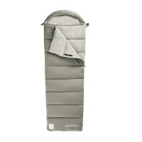 Спальний мішок з капюшоном Naturehike M300 NH20MSD02, зелений, правий