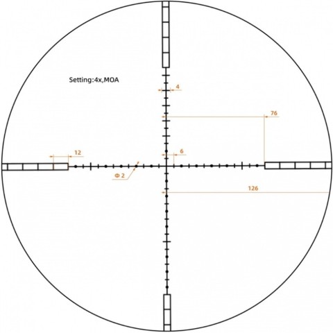 Приціл оптичний Vector Optics ZOD 1-4x20 (25.4 мм) SFP VMD-2