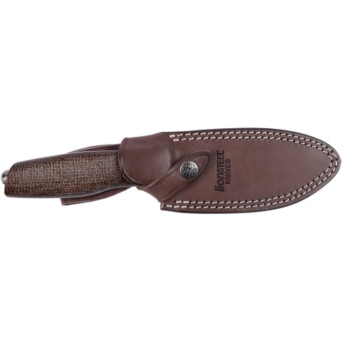 Нож Lionsteel Acha M390 Micarta Natural Brown