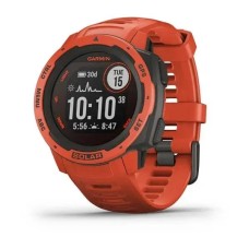 Смарт-часы Garmin Instinct Solar Flame Red