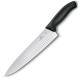 Кухонний ніж Victorinox SwissClassic Carving лезо 25см ріфл. з чорн. ручкою у подар.упак.