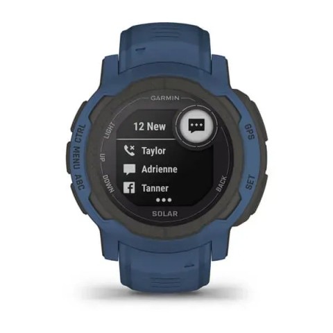 Смарт-годинник Garmin Instinct 2 Solar синій