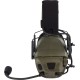 Активные наушники Ops-Core AMP Communication Headset-Connectorized. Верхний держатель. Ranger Green