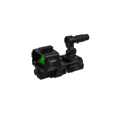 Прицел коллиматорный TRIJICON MGRS Red Segmented Circle 3 MOA с увеличителем 3х