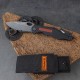 Ніж складаний мисливський Ruike M195, (10.8 см) D2 / G10 чорний
