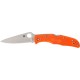 Нож Spyderco Endura 4 Flat Ground, ц:orange