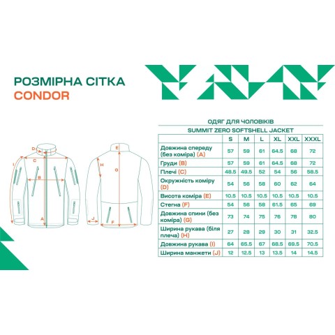 Куртка Condor-Clothing Summit Zero Softshell Jacket M olive drab