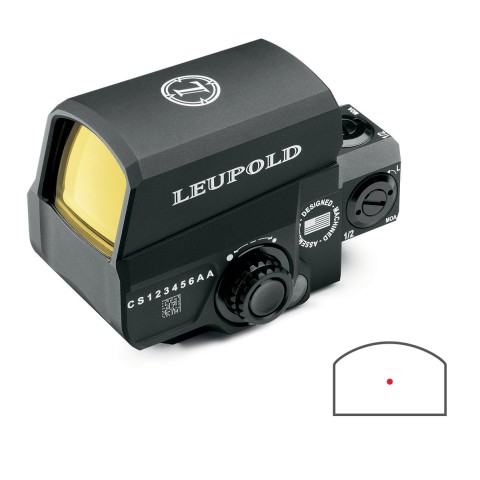 Комплект прицел коллиматорный Leupold D-EVO 6x20mm + Leupold LCO Red Dot