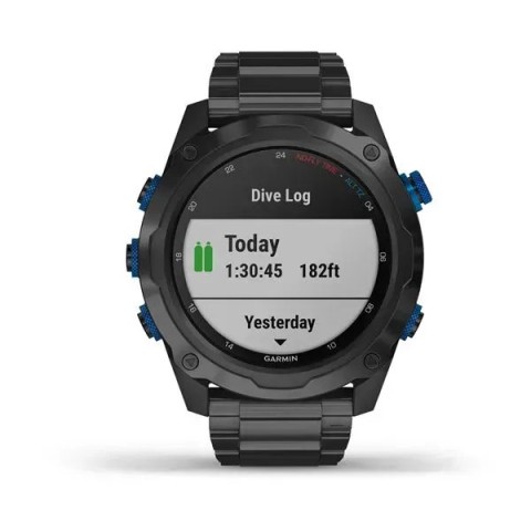 Смарт-часы Garmin Descent Mk2i титановые серые DLC с титановым ремешком (в комплекте с Descent T1)