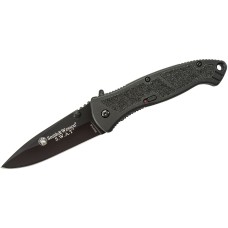 Нож Smith&Wesson S.W.A.T. Drop Point Black Large