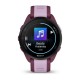 Смарт-годинник Garmin Forerunner 165 Music ягідний/бузковий