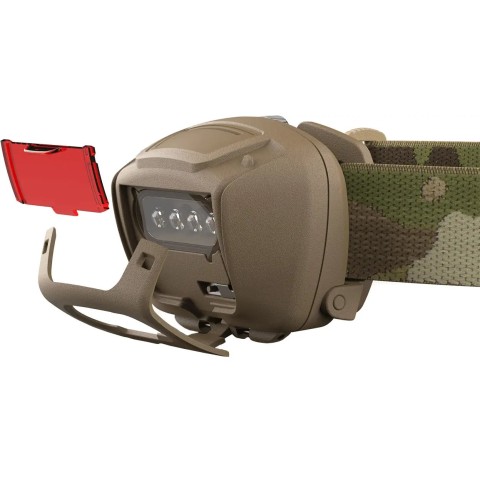 Фонарь налобный Princeton Tec Quad Tactical 78 lm Multicam