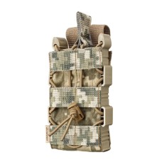 Підсумок Ukrarmor одинарний(пластиковий) для магазину АК/AR Піксель