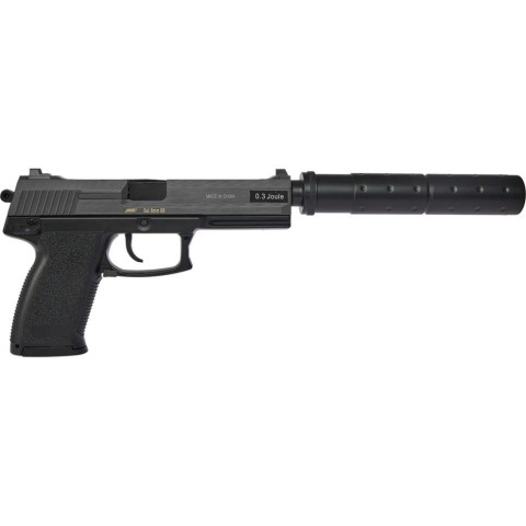 Пістолет страйкбольний ASG DL 60 SOCOM Spring кал.6 мм Black