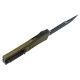 Нож Microtech Combat Troodon Gen III OTF Interceptor, черный клинок, рукоять OD green
