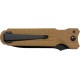 Нож Fox Predator II Black Blade - 2F Full Auto ц:coyote