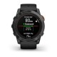 Смарт-часы Garmin fenix 7X Pro Solar Edition сланцево-серые с черным ремешком