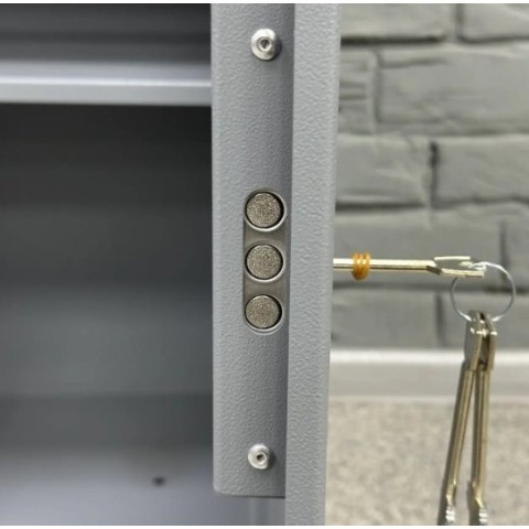 Офісний сейф СБЕ-720 сірий