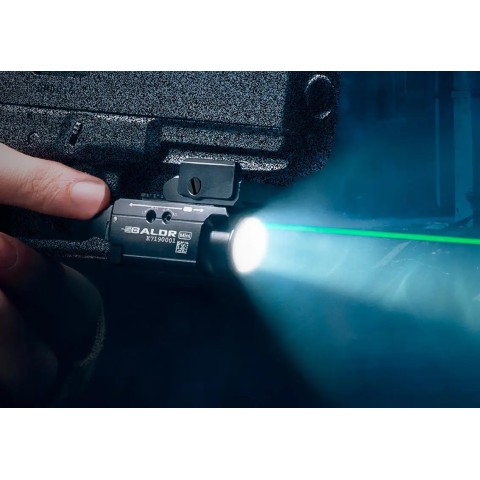 Ліхтар з ЛЦВ Olight Baldr Mini Green Laser Black