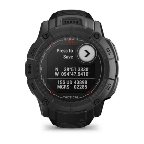 Смарт-годинник Garmin Instinct 2X Solar Tactical чорний