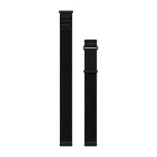 Швидкозмінні ремінці Garmin ComfortFit тканинні (20 мм) сланцево-сірі/чорні