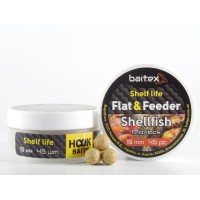 Бойлы Baitex вареные Flat & Feeder Shellfish 10 мм (45 шт)