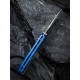 Ніж складаний кишеньковий Civivi Qubit, (7.6 см) 14C28N / Aluminum синій