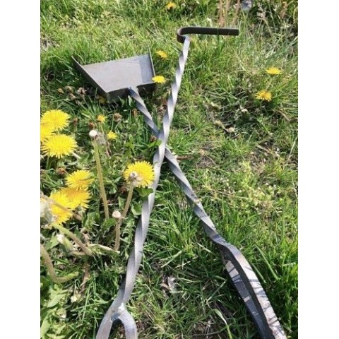 Мангал 9 шампурів з дахом, на дровниці, 4 мм