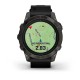 Смарт-часы Garmin epix Pro Gen 2 Sapphire Edition (47мм) карбоново-серые титановые DLC с черным кожаным ремешком