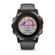 Смарт-часы Garmin fenix 5X Plus Sapphire серые титановые DLC с титановым ремешком